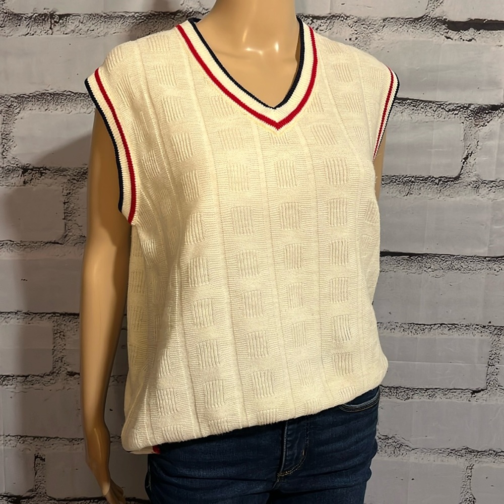 Grants Men’s Wear Tennis Sweater Vest Size Large